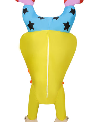 Aufblasbares Clown-Halloween Kostüm