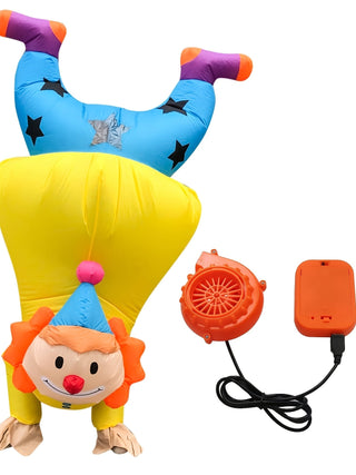 Aufblasbares Clown-Halloween Kostüm