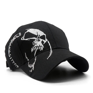 SchädelStil Bestickte Baumwoll-Skull-Cap für Herren und Damen