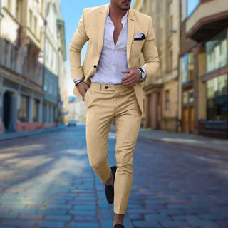 Stylebewusst - Slim-Fit Herrenanzug