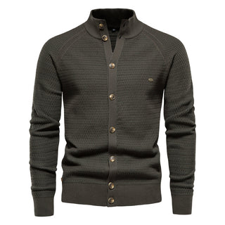 Herren Strickjacke Mit Knopfleiste | Langarm