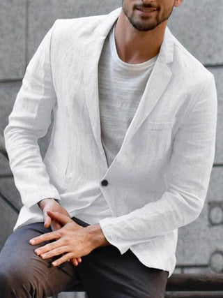 Stylebewusst - Lässiger Blazer aus weicher Baumwolle