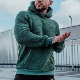 Stylischer Winter Kapuzenpullover für Herren | Warme
