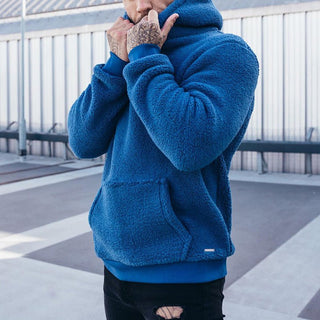 Stylischer Winter Kapuzenpullover für Herren | Warme