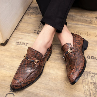 ApexStyle Herren Leder-Oxfords
