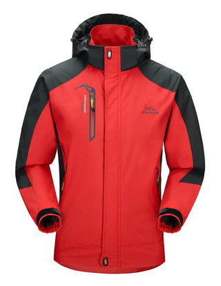 Herren Draußen Softshell Jacke mit Reißverschluss | Winddicht