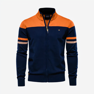 Warmer Pullover Mit Reißverschluss Für Herren | Langarm