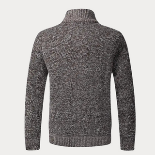 Warme Winter-Strickjacke für Herren | Langarm