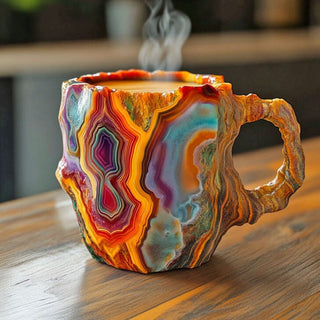 Künstlerische Tasse