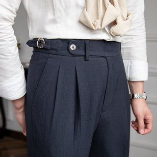Formelle Herrenhosen | Hohe Taille