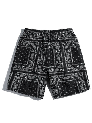 Herren Casual Paisley Print Sport Strand Shorts