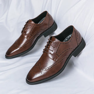 Formelle Brogue-Schuhe für Herren | Schwarz und Braun