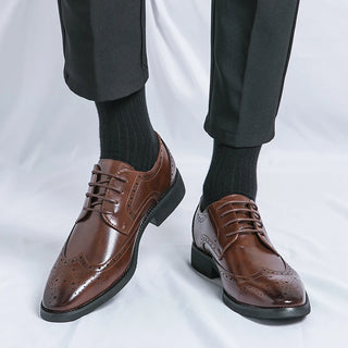 Formelle Brogue-Schuhe für Herren | Schwarz und Braun