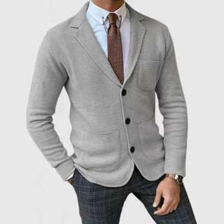 Formeller Strickjacke Mit Knopfleiste für Herren | Arbeit