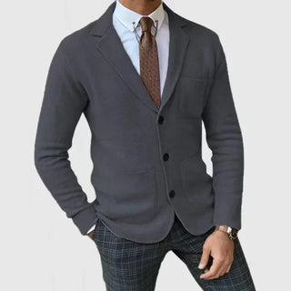 Formeller Strickjacke Mit Knopfleiste für Herren | Arbeit