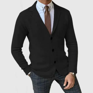 Formeller Strickjacke Mit Knopfleiste für Herren | Arbeit