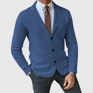 Formeller Strickjacke Mit Knopfleiste für Herren | Arbeit