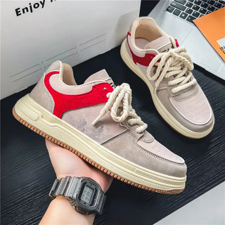 Erlebe den ultimativen Komfort mit den ComfortStyle Männer Platform Design Sneakers