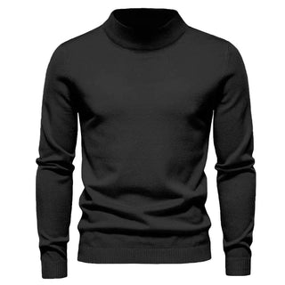 Klassischer warmer Winterpullover für Herren | Rundhalsausschnitt