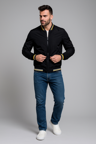 Herren Lässig Bomberjacke | Leichte