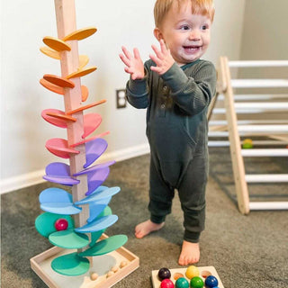 Farbenfrohes Interaktives Turm Aktivitätsspielzeug