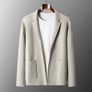 Klassischer Warmer Strickjacke Für Herren | Langarm