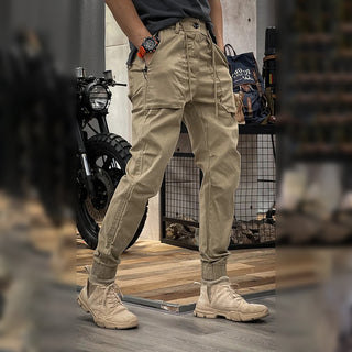 Herren Dehnbare Funktionale Arbeits-Cargohose | Schlank