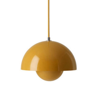 LeuchtenLust Pendelleuchte in elegantem Senfgelb: Modernes Design für stilvolle Beleuchtung. Perfekt für minimalistische Wohnräume, kombiniert Ästhetik und Funktionalität