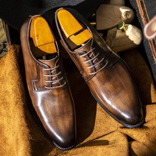 Klassische Oxford-Schuhe für Herren | Braun und Schwarz