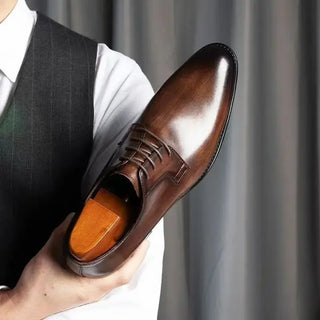Klassische Oxford-Schuhe für Herren | Braun und Schwarz