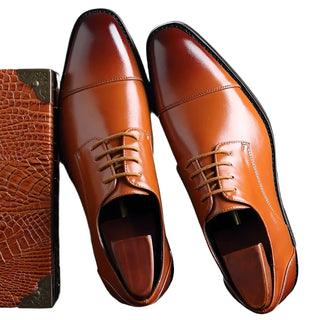 Klassische Kappenzehe Oxfords für Herren | Formell