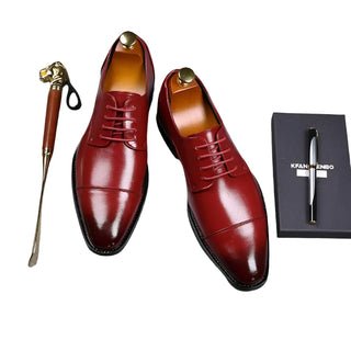 Klassische Kappenzehe Oxfords für Herren | Formell