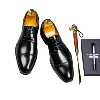 Klassische Kappenzehe Oxfords für Herren | Formell