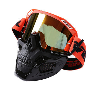 Motorradmaske Mit Totenkopfmotiv Für Herren