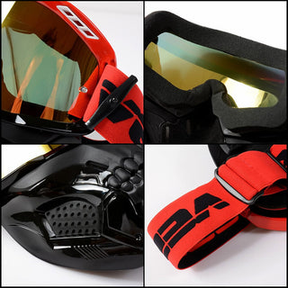 Motorradmaske Mit Totenkopfmotiv Für Herren