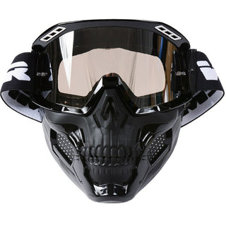 Motorradmaske Mit Totenkopfmotiv Für Herren