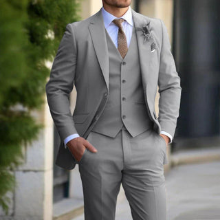 Herren Elegante 3-Teiler Hochzeitsgast Anzug | Moderne