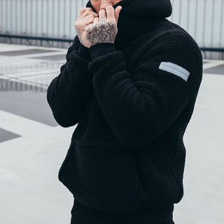 Stylischer Winter Kapuzenpullover für Herren | Warme