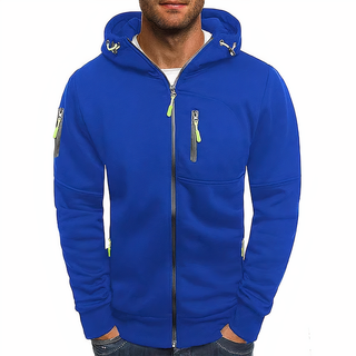 Herren Reißverschluss Jacke | Mit Kapuze
