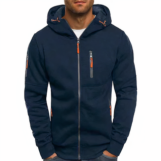 Herren Reißverschluss Jacke | Mit Kapuze