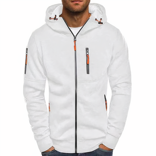 Herren Reißverschluss Jacke | Mit Kapuze