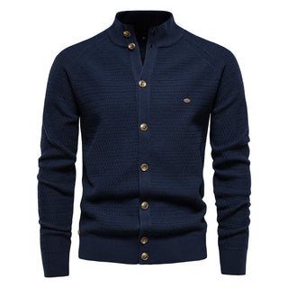 Herren Strickjacke Mit Knopfleiste | Langarm
