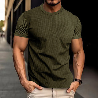 Herren T-Shirt Mit Rundhalsausschnitt | Kurzarm