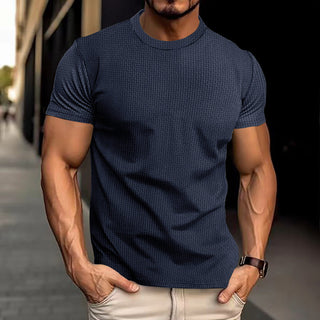 Herren T-Shirt Mit Rundhalsausschnitt | Kurzarm