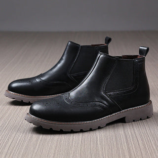 Winter Boots mit Brogue-Details für Herren | Stilvoll