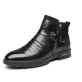 Mittelhohe Zum Hineinschlüpfen Winter Boots für Herren | Modisch