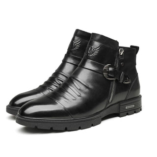Mittelhohe Zum Hineinschlüpfen Winter Boots für Herren | Modisch