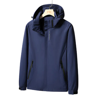 Herren Kapuzen Regenjacke | Wasserdicht