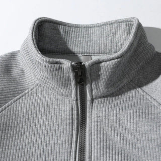 Eleganter Herrenpullover | Stehkragen