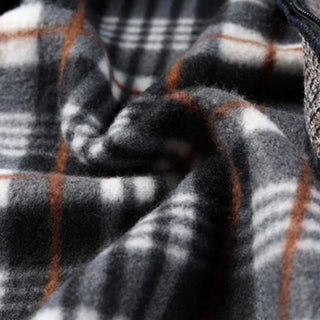 Warme Winter-Strickjacke für Herren | Langarm